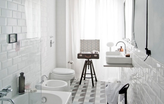 Phòng tắm Vintage với những chi tiết nội thất độc đáo - Ảnh 1.