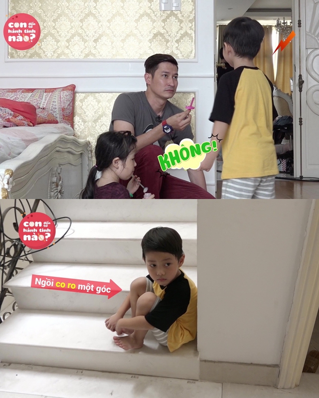 Gia đình Đăng Khôi, Huy Khánh mệt bở hơi tai khi lần đầu cho các nhóc tì gặp nhau - Ảnh 6.