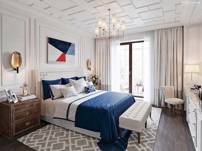 17 thiết kế phòng ngủ với gam màu trắng khiến bạn không thể không yêu - Ảnh 8.