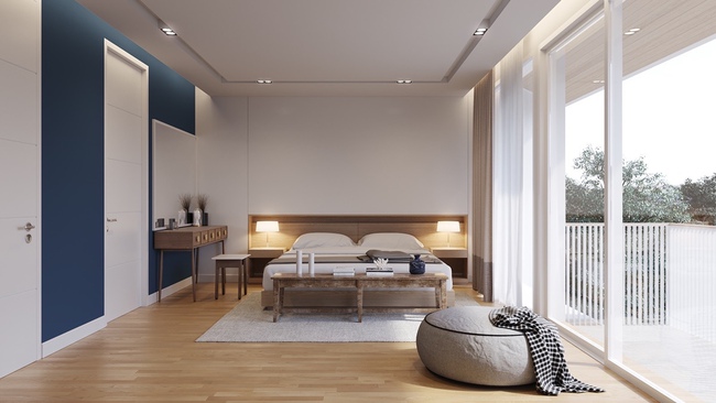 17 thiết kế phòng ngủ với gam màu trắng khiến bạn không thể không yêu - Ảnh 9.