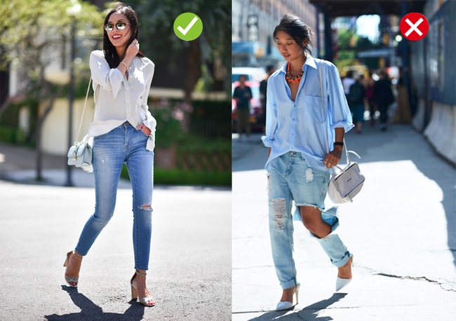 Đến quần jeans dáng sơ bản cũng có kiểu chuẩn xu hướng, kiểu không - Ảnh 1.