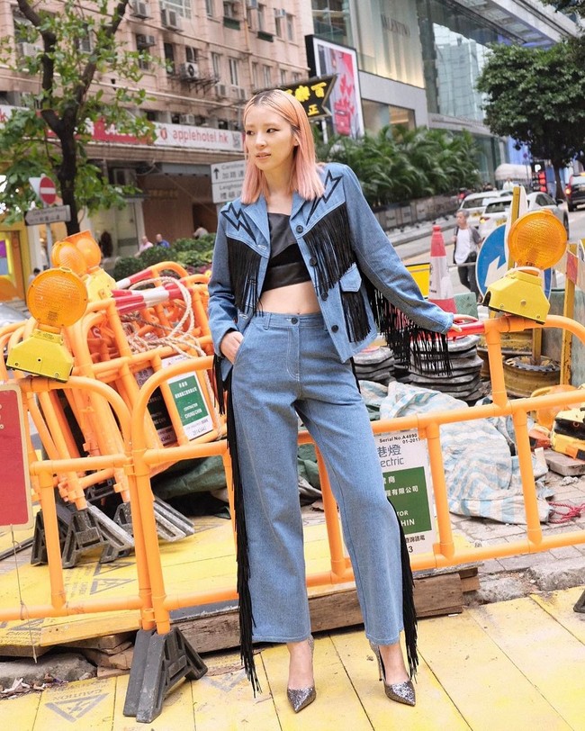 Street style các quý cô châu Á: Vừa điệu đà vừa sexy hết nấc! - Ảnh 8.