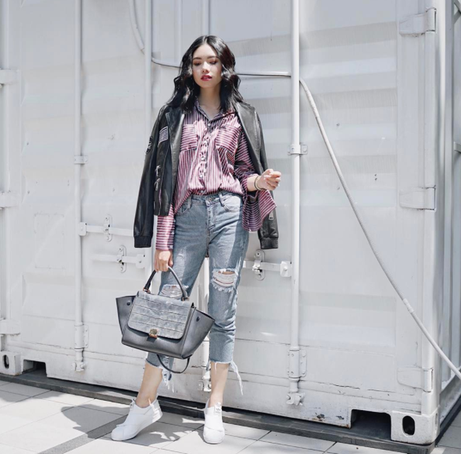 Cá tính nổi loạn hay thanh lịch nhẹ nhàng - bạn đều bắt gặp ở street style của quý cô châu Á tuần này - Ảnh 17.