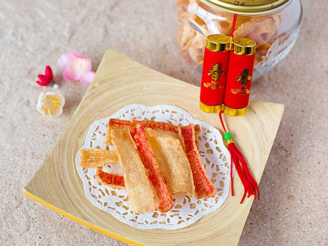 Lạ miệng thơm ngon với món snack thanh cua - Ảnh 6.