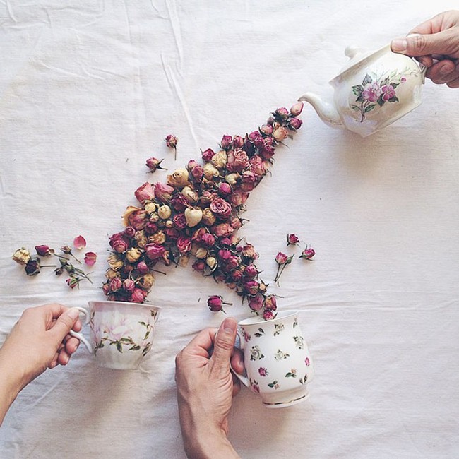 Đẹp đến nao lòng những ấm trà rót ra hoa khiến ai cũng muốn nhìn mãi không thôi - Ảnh 10.