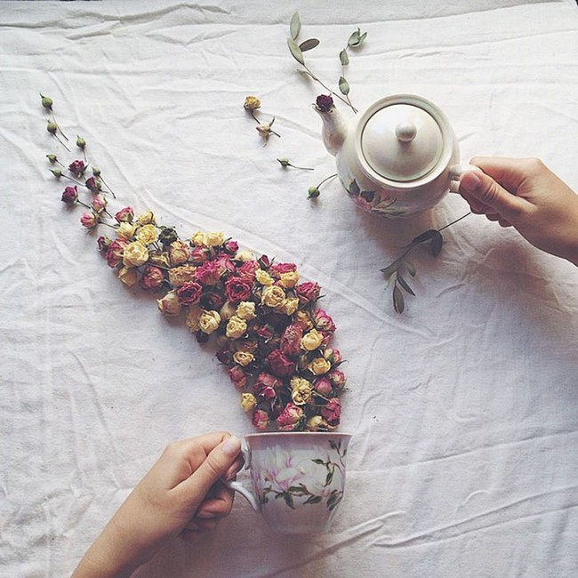 Đẹp đến nao lòng những ấm trà rót ra hoa khiến ai cũng muốn nhìn mãi không thôi - Ảnh 7.