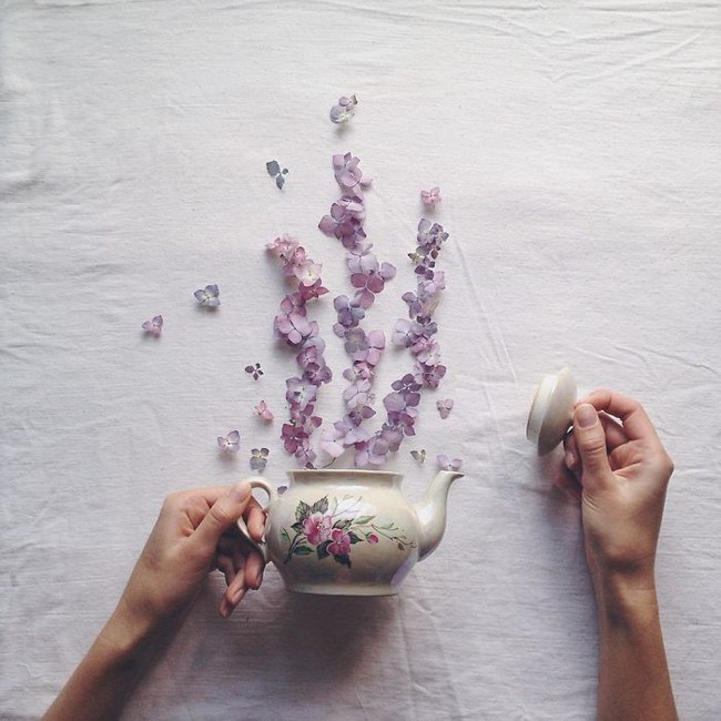 Đẹp đến nao lòng những ấm trà rót ra hoa khiến ai cũng muốn nhìn mãi không thôi - Ảnh 9.