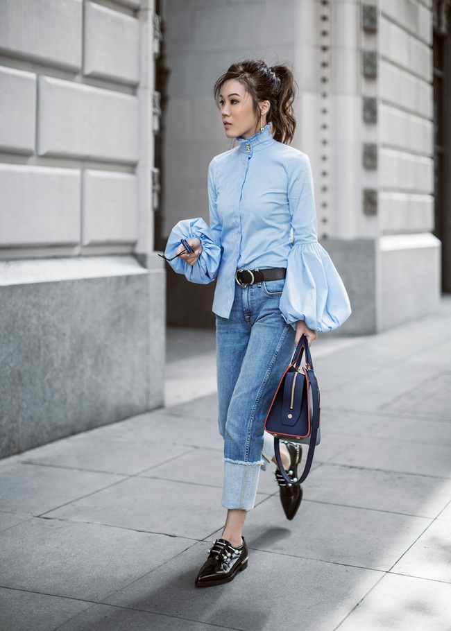 Cá tính nổi loạn hay thanh lịch nhẹ nhàng - bạn đều bắt gặp ở street style của quý cô châu Á tuần này - Ảnh 13.