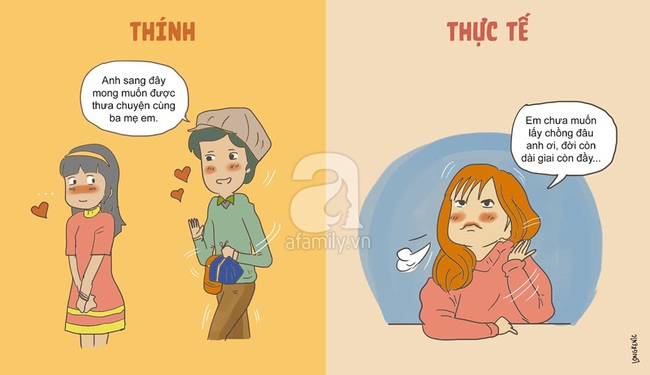 Tranh vui: Nghịch lý về thả thính trên MXH và thực tế trái ngược của nửa thế giới tóc dài rắc rối - Ảnh 1.