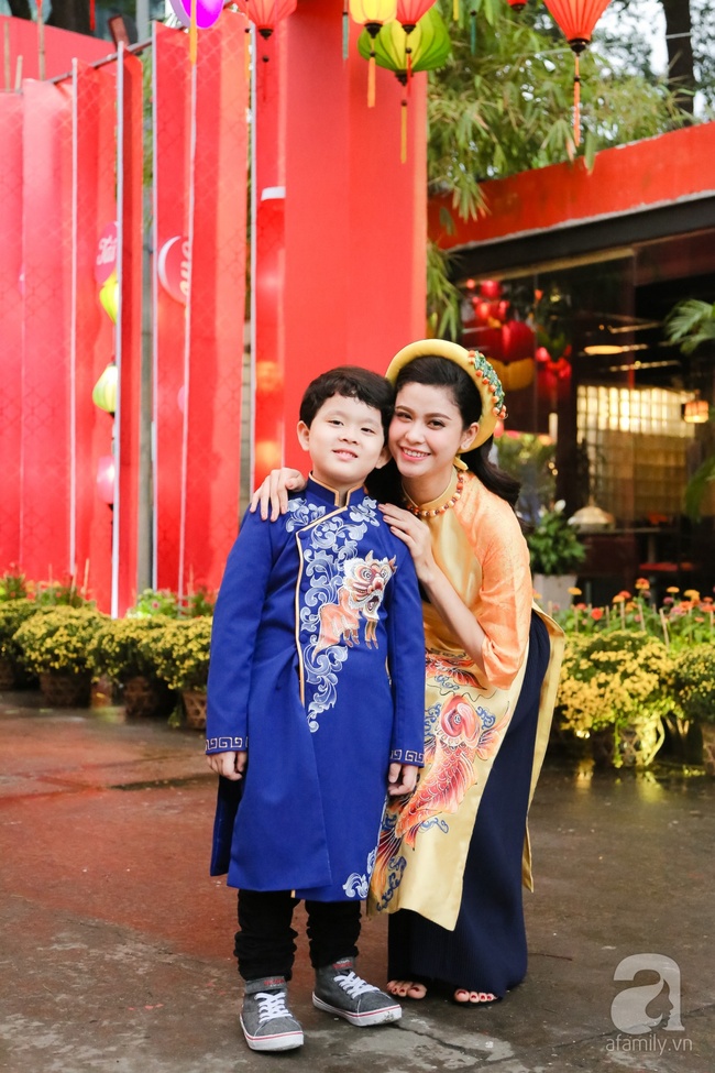 Vắng Tim, mẹ con Trương Quỳnh Anh vui vẻ du xuân bên nhau - Ảnh 4.