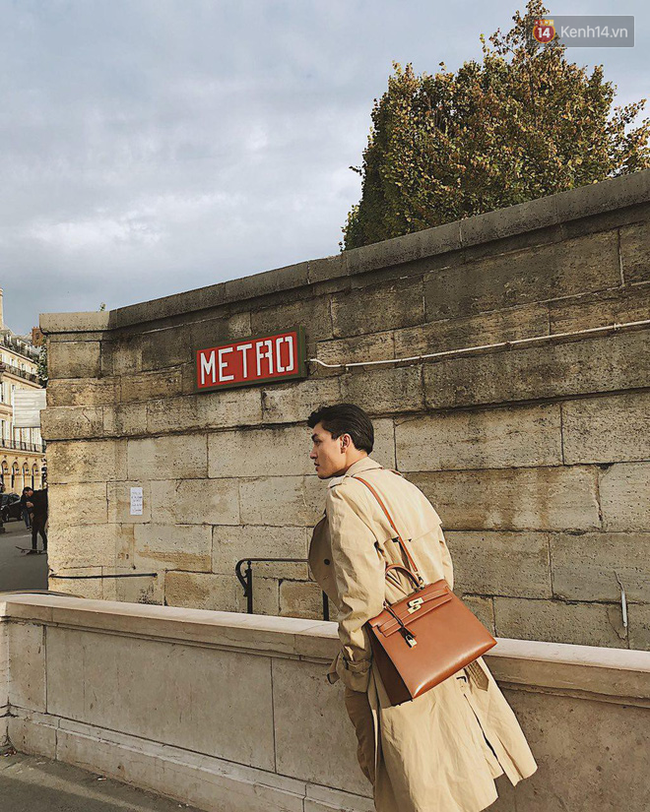 Á hậu Hoàng Thùy khoe chân dài miên man, sánh đôi với soái ca lịch lãm Quang Đại tại Paris - Ảnh 5.