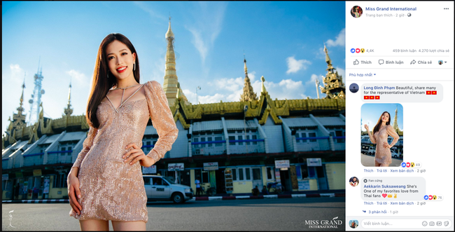 Mới tới Miss Grand International được 5 ngày, Á hậu Phương Nga đã khiến người hâm mộ Việt tự hào thế này  - Ảnh 2.