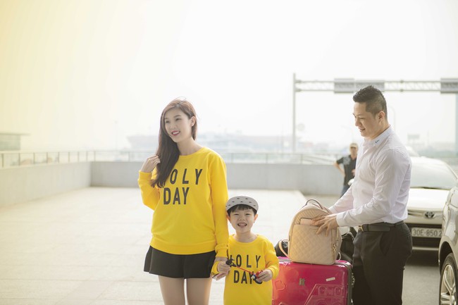 Chồng bận việc đột xuất, Phí Thùy Linh vẫn đưa con trai đi Hàn Quốc đón sinh nhật như dự định - Ảnh 2.