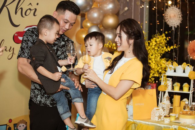 Dương Cẩm Lynh mở tiệc hoành tráng mừng sinh nhật con trai, chồng cũ vắng mặt - Ảnh 9.