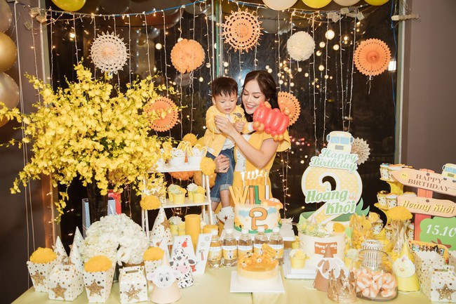 Dương Cẩm Lynh mở tiệc hoành tráng mừng sinh nhật con trai, chồng cũ vắng mặt - Ảnh 3.