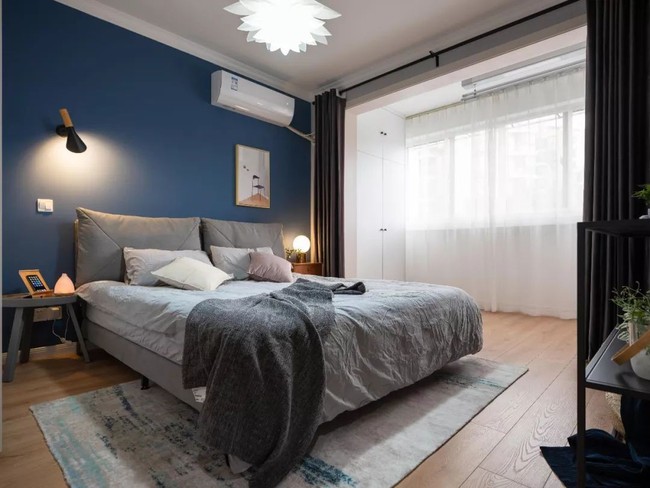 Phong cách Bắc Âu nhẹ nhàng với tông màu xanh, ghi, hồng được kết hợp vô cùng đặc biệt trong căn hộ 56m²  - Ảnh 12.