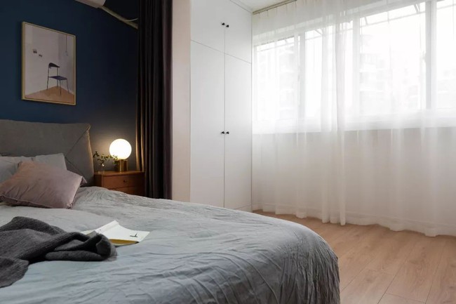 Phong cách Bắc Âu nhẹ nhàng với tông màu xanh, ghi, hồng được kết hợp vô cùng đặc biệt trong căn hộ 56m²  - Ảnh 15.