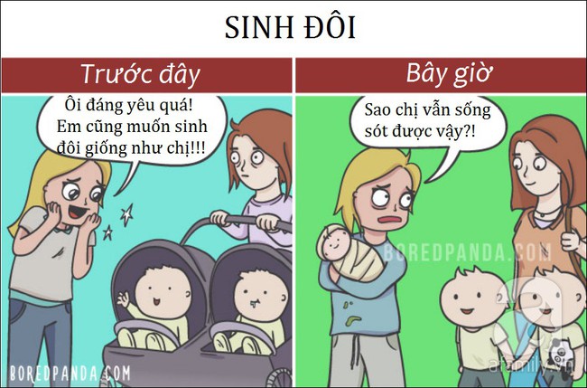 Bộ tranh hài hước cho thấy: Sau khi có con, cuộc sống của bố mẹ nào cũng thay đổi đến chóng mặt - Ảnh 1.