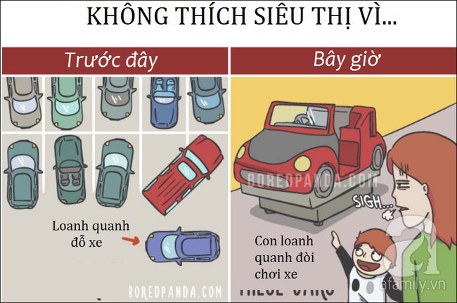 Bộ tranh hài hước cho thấy: Sau khi có con, cuộc sống của bố mẹ nào cũng thay đổi đến chóng mặt - Ảnh 6.