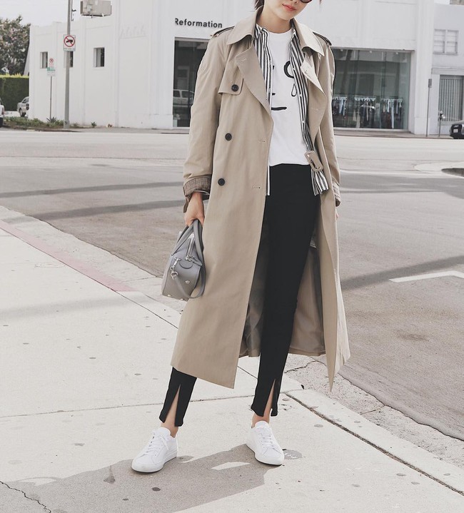 15 công thức diện áo trench coat đẹp miễn chê, xứng đáng để các nàng áp dụng suốt mùa đông này - Ảnh 5.