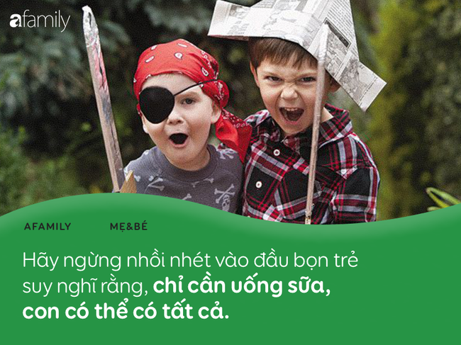 Nhà vô địch làm từ sữa?, Con chỉ cần làm điều mình thích? - Con cái chúng ta cần nhiều hơn thế! - Ảnh 3.