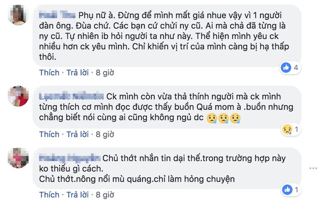 Bị người yêu cũ của chồng thách thức “chị cứ liên lạc với chồng em đấy”, vợ trẻ uất ức hỏi cách đối phó - Ảnh 3.