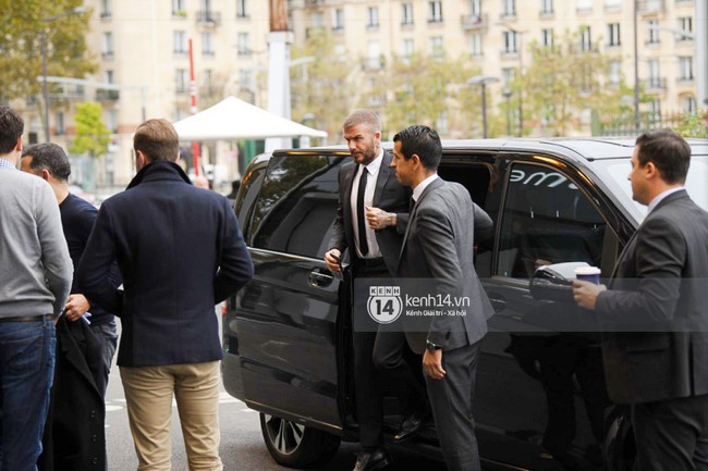 HOT: David Beckham vừa có mặt tại sự kiện ra mắt ô tô VINFAST ở Paris! - Ảnh 1.