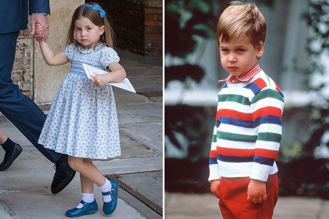 Loạt khoảnh khắccha nào con nấy giống nhau như hai giọt nước của Công chúa Charlotte và Hoàng tử William - Ảnh 2.
