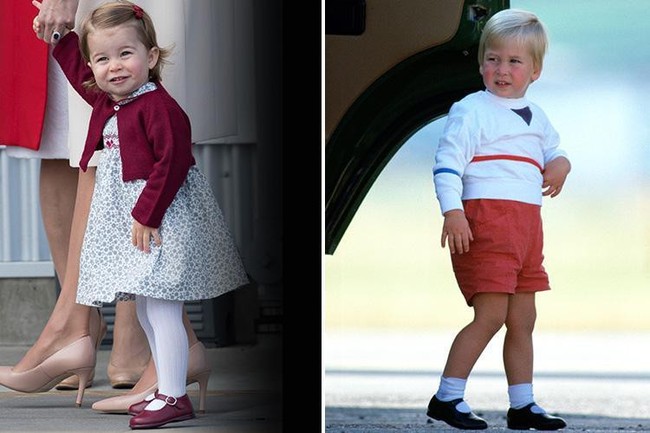 Loạt khoảnh khắccha nào con nấy giống nhau như hai giọt nước của Công chúa Charlotte và Hoàng tử William - Ảnh 4.