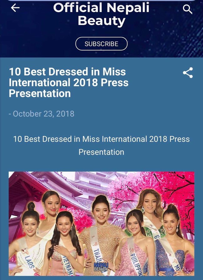 Nguyễn Thúc Thùy Tiên lọt top 10 chiếc váy dạ hội đẹp nhất tại họp báo khai mạc Miss International 2018 - Ảnh 3.
