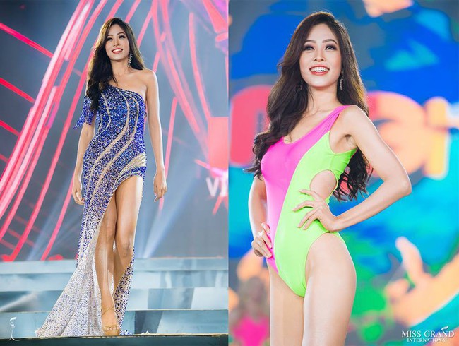 Ngắm đầm dạ hội mà Phương Nga sẽ mặc tại chung kết Miss Grand 2018 lại thấy na ná đầm của Huyền My năm ngoái - Ảnh 1.
