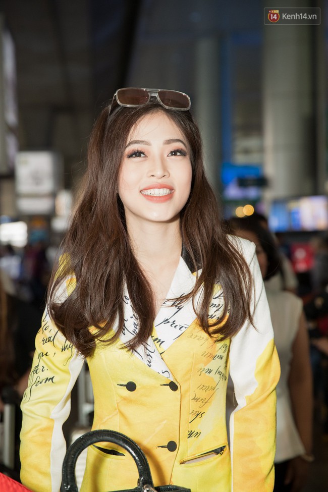 Hoa hậu Tiểu Vy ra tận sân bay đón Phương Nga trở về nước sau hành trình tại Miss Grand International 2018 - Ảnh 2.