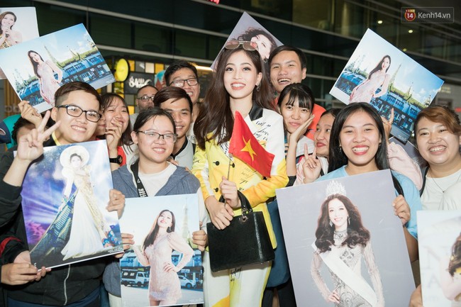 Hoa hậu Tiểu Vy ra tận sân bay đón Phương Nga trở về nước sau hành trình tại Miss Grand International 2018 - Ảnh 5.