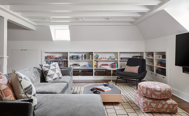 Cùng học lỏm tuyệt kỹ thiết kế không gian sống gia đình hoàn hảo chỉ với giá sách - Ảnh 17.