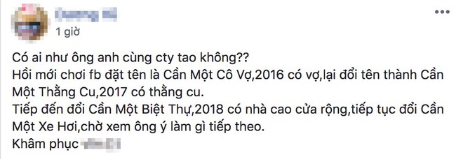 Người đàn ông cứ cầu gì chỉ cần đổi tên Facebook là có, dân tình thấy thế đua nhau cúng thần Face - Ảnh 1.