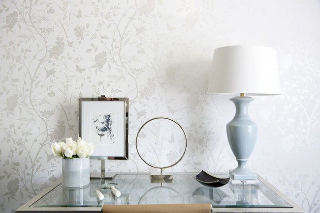 Khi muốn căn nhà nhỏ luôn ngập tràn sức sống thì đừng quên giấy dán tường họa tiết hoa lá - Ảnh 6. Khi muốn căn nhà nhỏ luôn ngập tràn sức sống thì đừng quên giấy dán tường họa tiết hoa lá - Ảnh 6.