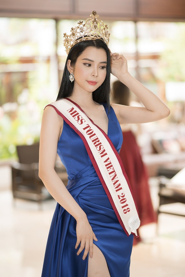 Á khôi có vòng 3 siêu khủng đại diện Việt Nam thi Miss Tourism Queen Worldwide 2018 - Ảnh 4.
