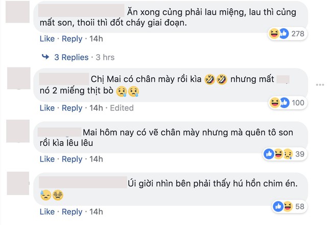 Không còn quên kẻ lông mày nhưng giờ Mai Ngô lại chuyển qua giai đoạn quên đánh son? - Ảnh 5.