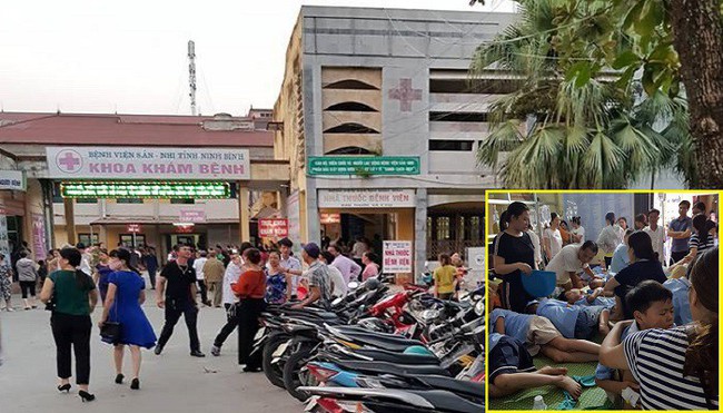 280 học sinh ở Ninh Bình nhập viện sau bữa trưa: Phụ huynh gào khóc tìm con - Ảnh 1. 280 học sinh ở Ninh Bình nhập viện sau bữa trưa: Phụ huynh gào khóc tìm con - Ảnh 1.