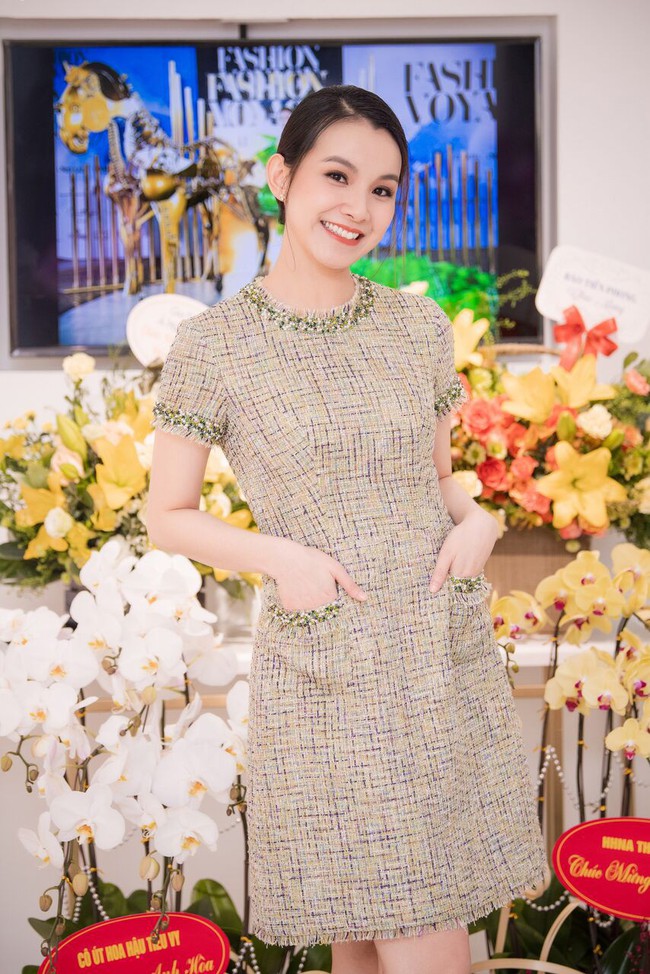 Hiếm lắm mới đi sự kiện sau khi rời showbiz, Hoa hậu Thùy Lâm vẫn xinh đẹp thách thức thời gian - Ảnh 5.