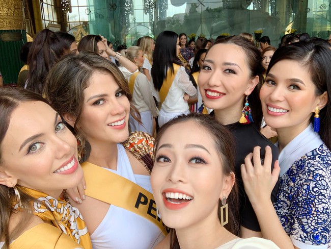 Fan Việt tự hào dần đi nhé: Á hậu Phương Nga xinh nổi bật giữa rừng nhan sắc của Miss Grand International 2018 - Ảnh 2.