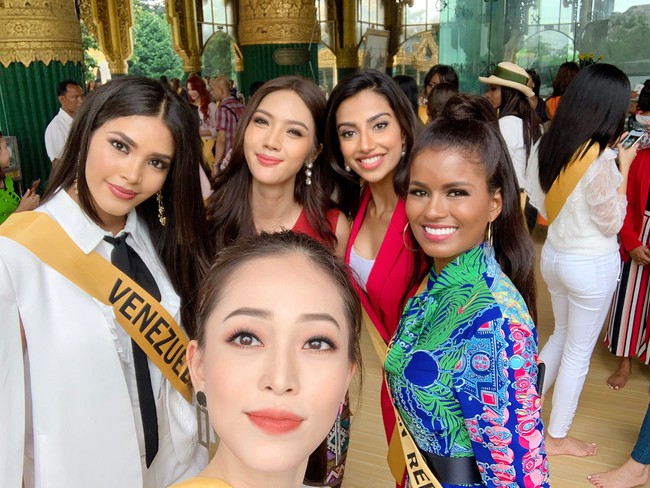 Fan Việt tự hào dần đi nhé: Á hậu Phương Nga xinh nổi bật giữa rừng nhan sắc của Miss Grand International 2018 - Ảnh 3. Fan Việt tự hào dần đi nhé: Á hậu Phương Nga xinh nổi bật giữa rừng nhan sắc của Miss Grand International 2018 - Ảnh 3.