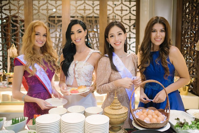 Fan Việt tự hào dần đi nhé: Á hậu Phương Nga xinh nổi bật giữa rừng nhan sắc của Miss Grand International 2018 - Ảnh 1.