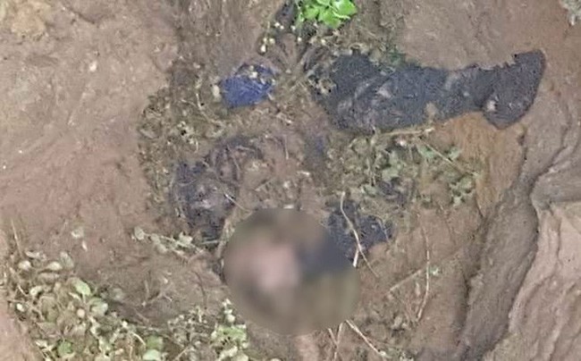 Sơn La: Con gái bàng hoàng phát hiện thi thể cha dưới hố sâu gần nhà - Ảnh 1.