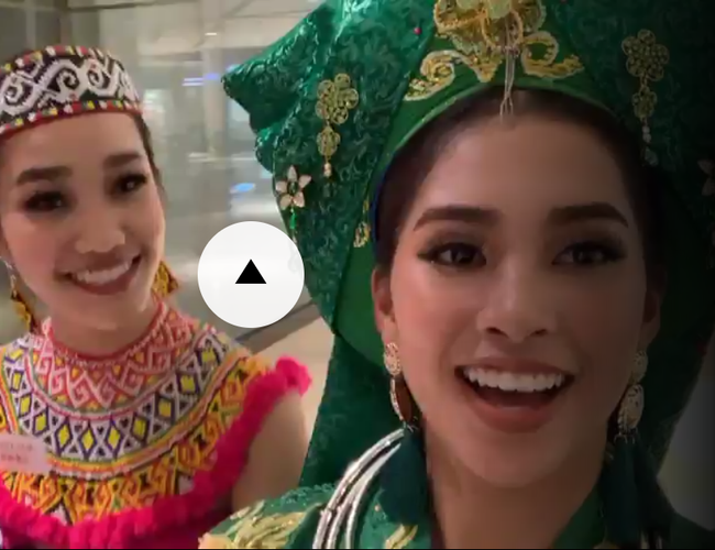 Tiểu Vy gây bất ngờ khi diện bộ đồ này trong phần thi múa dân tộc tại Miss World 2018  - Ảnh 1.