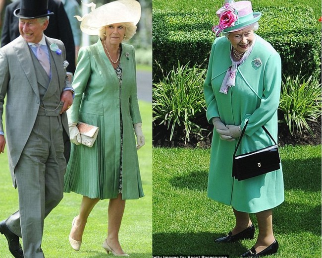 Không dưới 3 lần “đụng” đồ rực rỡ với Nữ hoàng Anh, bà Camilla chính là nữ nhân Hoàng gia duy nhất dám làm vậy - Ảnh 7.