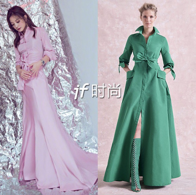 Triệu Vy mặc váy lùng bùng vẫn chẳng ngại làm điều khiến netizen nể phục - Ảnh 4.