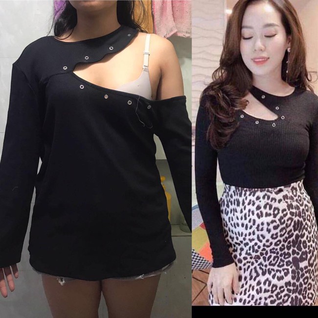 Đặt mua jumpsuit vàng quý phái trên mạng, cô gái khóc ròng vì thêm cái chân nhái là y chang thợ lặn - Ảnh 9.