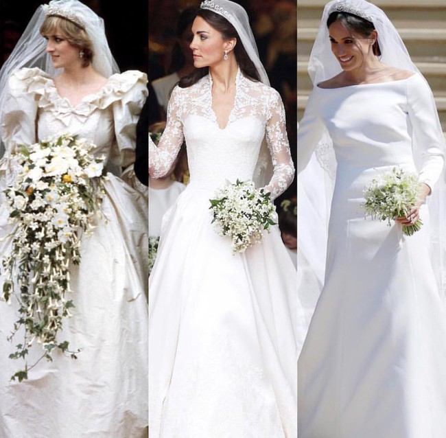 Chùm ảnh những chiếc váy cưới của các hoàng gia trên khắp thế giới, chiếc đẹp không tì vết, cái kỳ lạ bất ngờ - Ảnh 5.