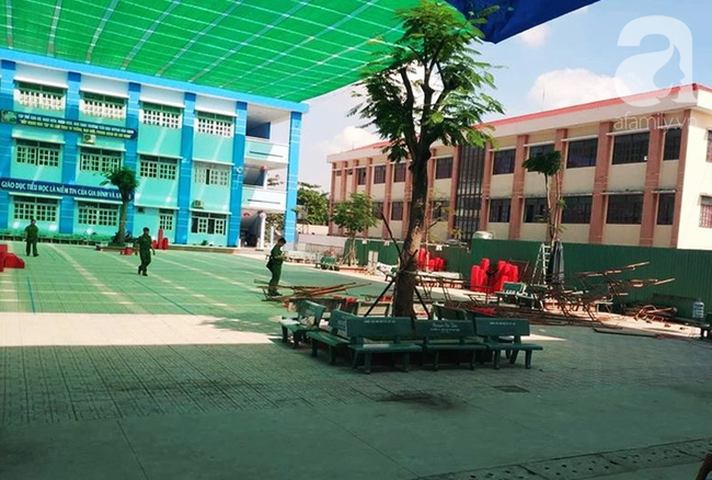 Sập giàn giáo ở trường tiểu học ngày 20/11: 19 học sinh ra viện, 1 em xuất huyết dưới nhện nặng - Ảnh 5.